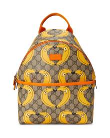 Gucci Kids x Nina Dzyvulska motif-print backpack - Neutrals
