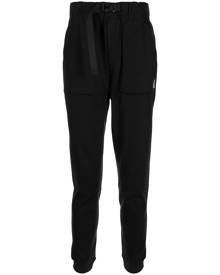 New Balance clasp-fastening tapered trousers - Black