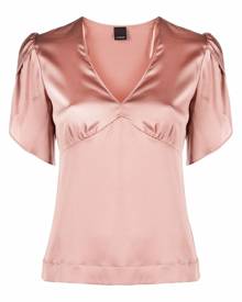 Pinko short puff sleeve blouse