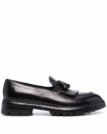 Eleventy tassel-detail loafers - Black
