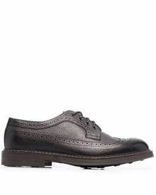 Doucal's leather lace-up brogues - Black