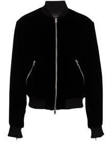 AMIRI velvet bomber jacket - Black
