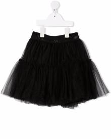 Monnalisa tiered tulle skirt - Black