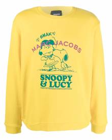 Marc Jacobs Snoopy & Lucy graphic-print sweatshirt - Yellow