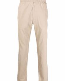Theory elasticated-waist trousers - Neutrals