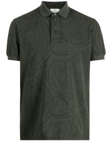 ETRO paisley-print polo shirt - Green