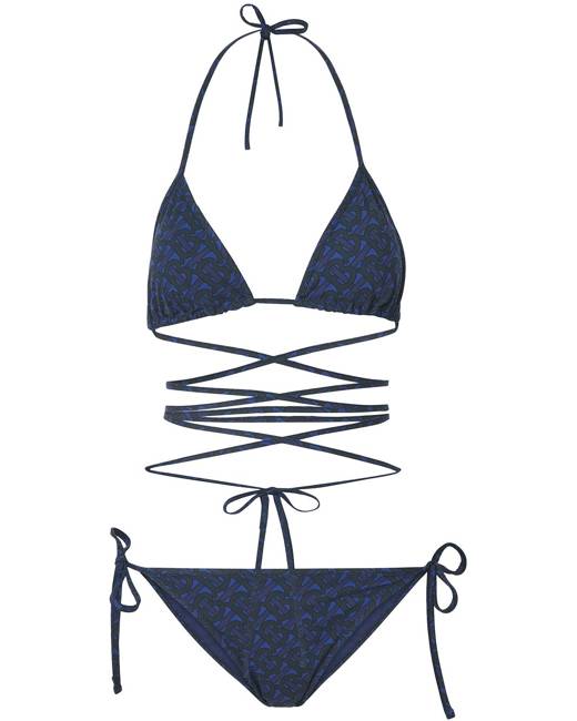 burberry bikini blue