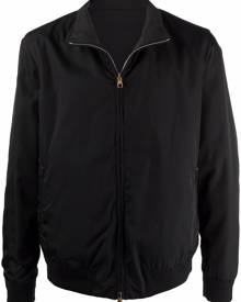 Dunhill zip-up bomber jacket - Black
