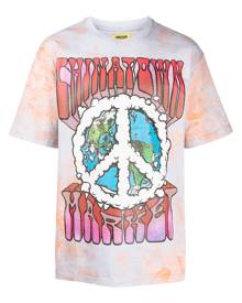 MA®KET Peace On Earth tie dye-print T-Shirt