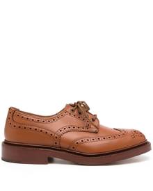 Tricker's lace-up leather brogues - Brown