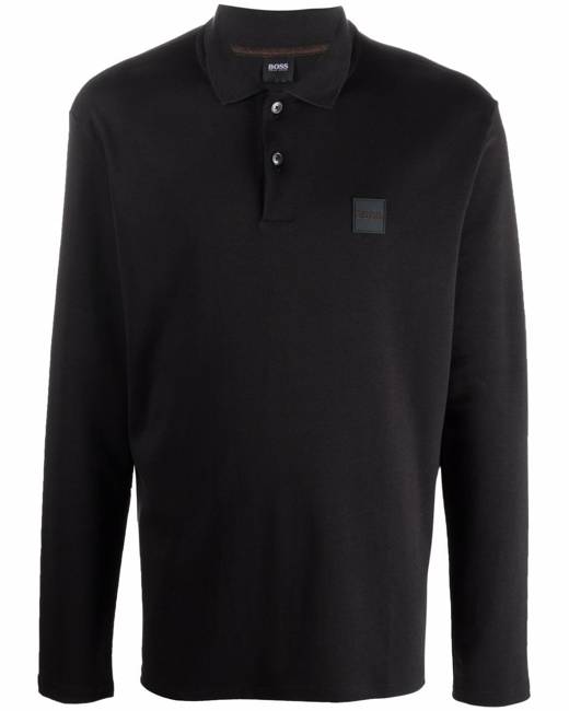 hugo boss long sleeve polo sale