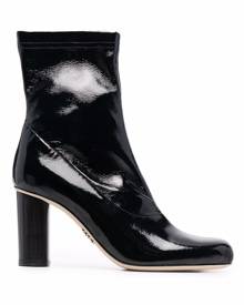Rodo vinyl leather boots - Black