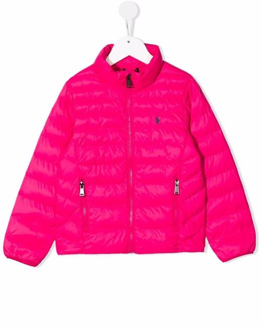 ralph lauren pink coat