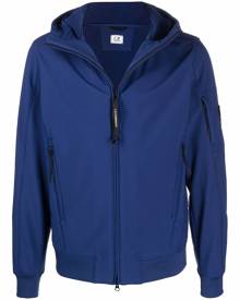 C.P. Company hooded zipped jacket - Blue