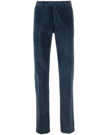 Pt01 straight-leg corduroy trousers - Blue