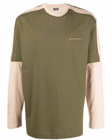 Jacquemus Yelò layered long-sleeve T-shirt - Neutrals