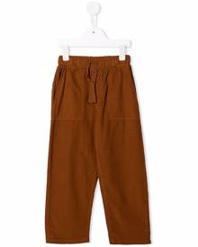 THE NEW SOCIETY corduroy drawstring-waist trousers - Brown