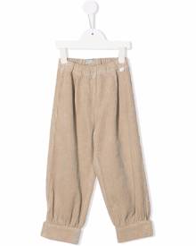 Il Gufo straight-leg corduroy trousers - Neutrals