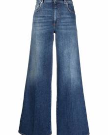 Pt01 wide-leg jeans - Blue