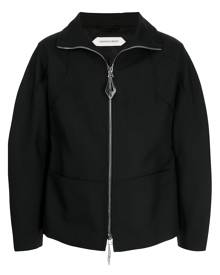 Namacheko zipped bomber jacket - Black