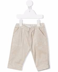 Bonpoint slim fit corduroy trousers - Neutrals