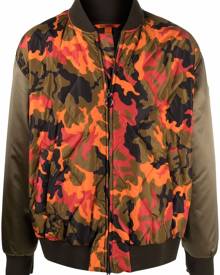 Barena camouflage bomber jacket - Orange