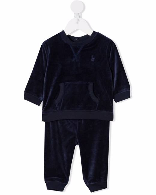 ralph lauren velour tracksuit men's