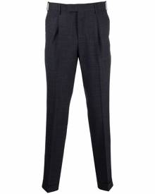 Pt01 checked tailored trousers - Grey