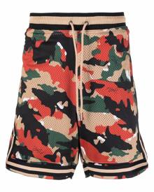 Nike camouflage-print track shorts - Neutrals