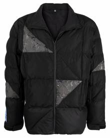 MCQ distressed-effect puffer jacket - Black