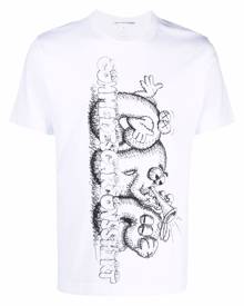 Comme Des Garçons Shirt logo-print short-sleeved T-shirt - White