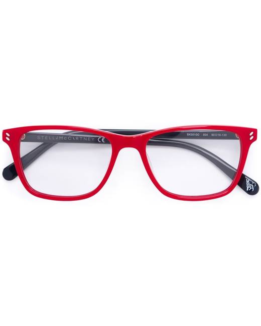 Stella Mccartney Kids square frame glasses - Red Stella Mccartney Kids square frame glasses - Red