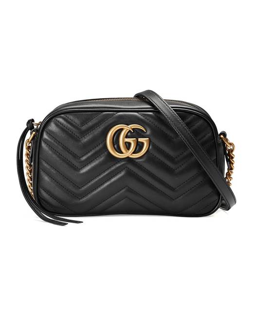 gucci black and gold bag