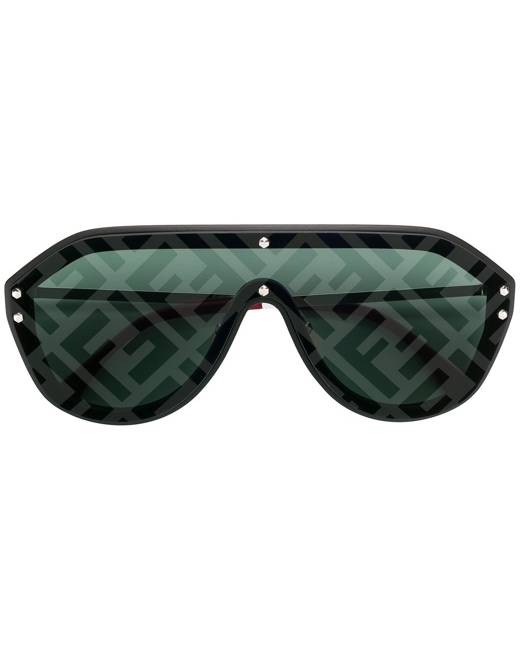 fendi black aviators