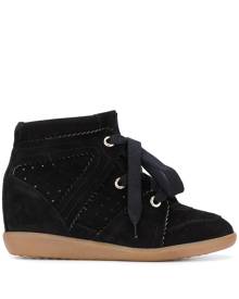 Women's Wedge Sneakers - Shoes 