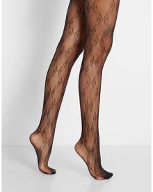 ModCloth Rhapsody in Ribbons Mesh Tights - Statement - Size OS