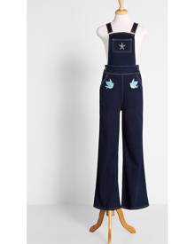 Soar to the Stars Overalls in 18 (UK) - Flare Bird by Collectif from ModCloth