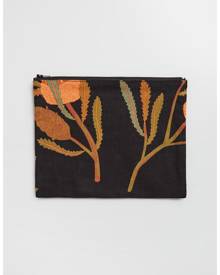 Bursting Banksia Blooms Pouch by Princess Highway from ModCloth Bursting Banksia Blooms Pouch by Princess Highway from ModCloth