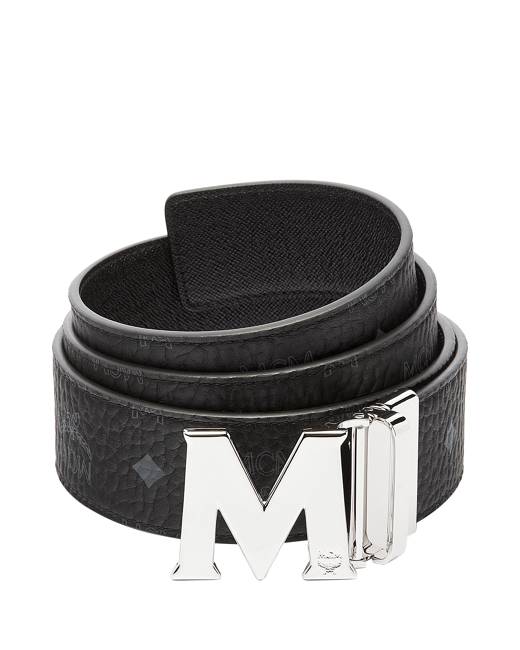 brown mcm belt