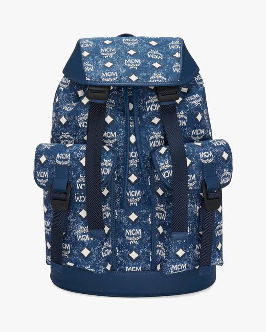 MCM Blue Backpacks for Men