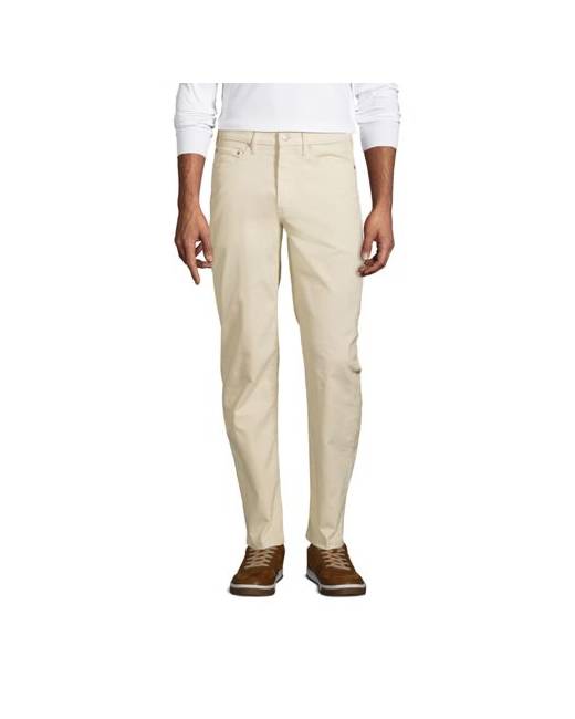 Mens Traditional Fit No Iron Chino Pants  Lands End