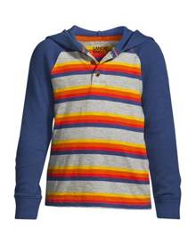 lands end Hooded Waffle Top, Kids, Size: 2-3 yrs Kids, Cotton, by Lands' End