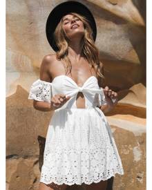 Fortunate One Iliad Dress White