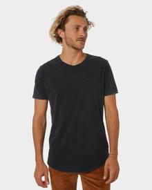 Silent Theory Acid Tail Mens Tee Washed Black
