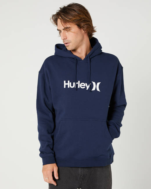 Hurley Mens Surf Check One & Only Pullover Hoodie 