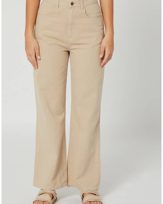 Solace Wide Leg Lounge Pant - Olive Green