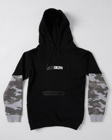 St Goliath Boys Fresh Take Layered Hoody - Teens Camo