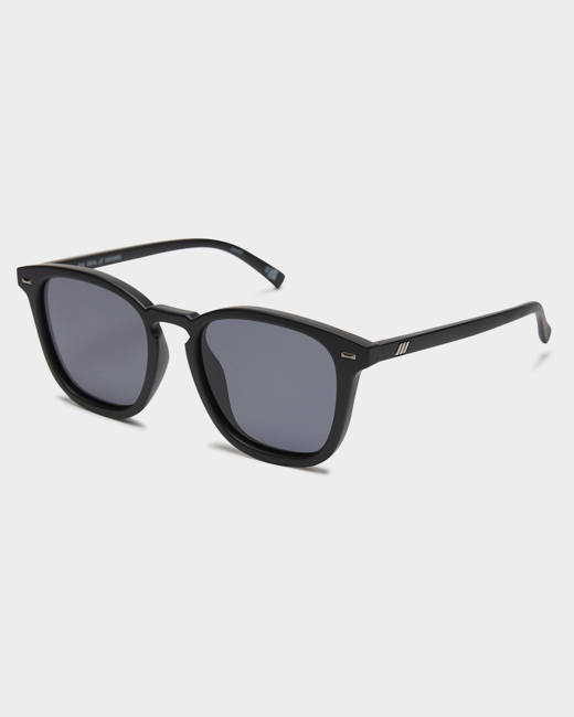 le specs matte black sunglasses