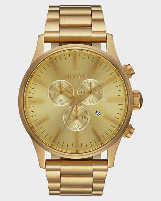 White and gold hot sale nixon watch