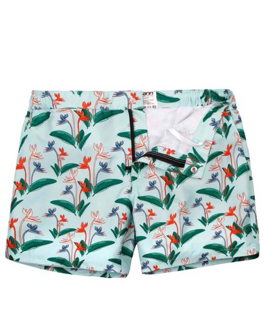 Yeates Flower Mens Swim Trunks Quick Dry Cute Dabbing Doge Shiba Inu Printed Summer Beach Shorts Board Beach Short